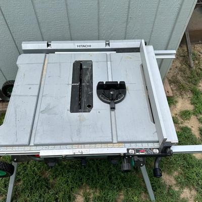 HITACHI 10" JOBSITE TABLE SAW