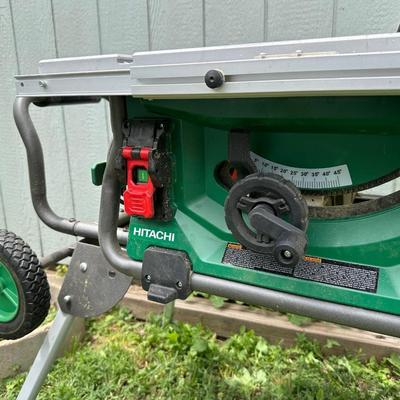 HITACHI 10" JOBSITE TABLE SAW