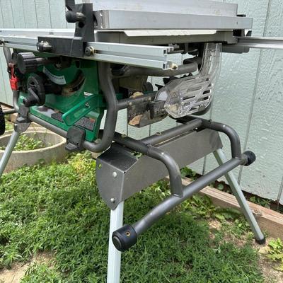 HITACHI 10" JOBSITE TABLE SAW
