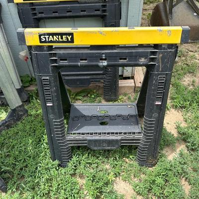 2 SETS OF FOLDING SAW HORSES