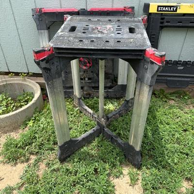 2 SETS OF FOLDING SAW HORSES