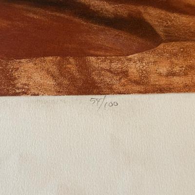 "MOONRISE II" SIGNED AND NUMBERED