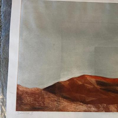 "MOONRISE II" SIGNED AND NUMBERED