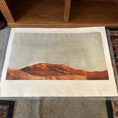"MOONRISE II" SIGNED AND NUMBERED
