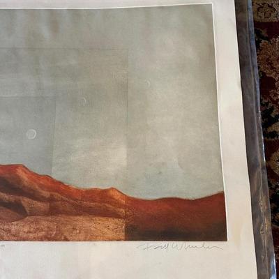 "MOONRISE II" SIGNED AND NUMBERED