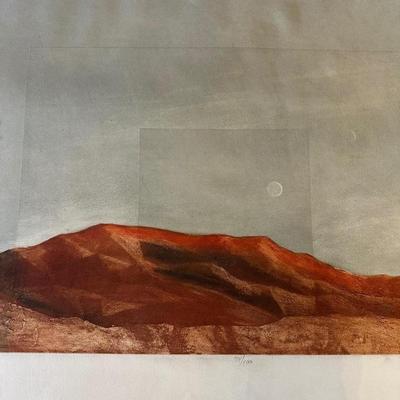 "MOONRISE II" SIGNED AND NUMBERED
