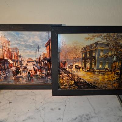 8 by 10 John Bell Prints.