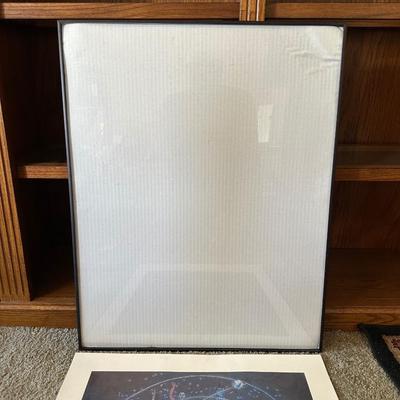 THE DISNEY CLASSIC POSTER SIGNED AND NUMBERED WITH FRAME
