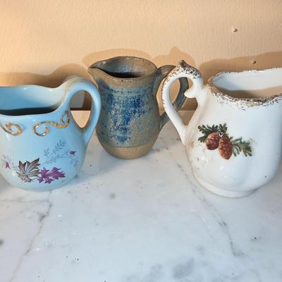 Set of Mini pitchers