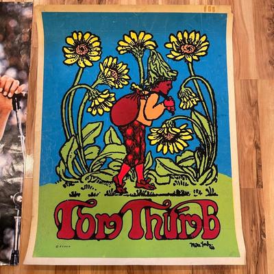 BOB MARLEY AND TOM THUMB POSTERS