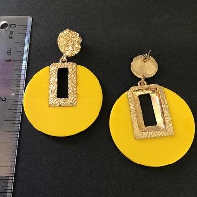 Vintage statement earrings