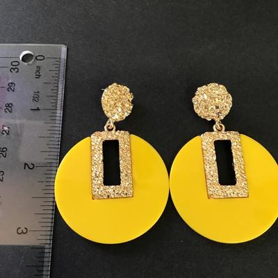 Vintage statement earrings