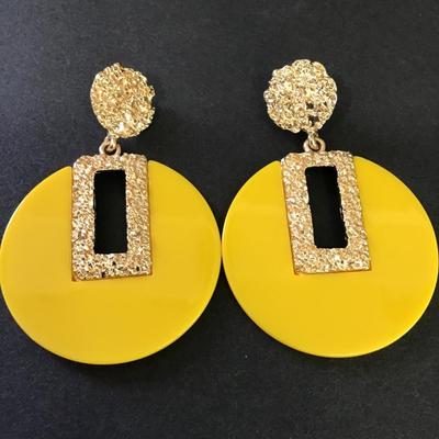 Vintage statement earrings