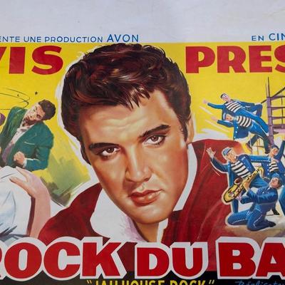 2 MOVIE THEATRE LOBBY CARDS AND A POSTER FOR A FAIR