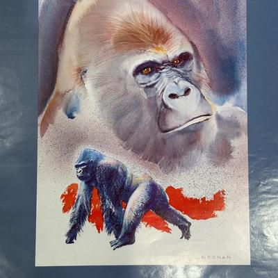2 MOVIE THEATRE LOBBY CARDS AND A POSTER