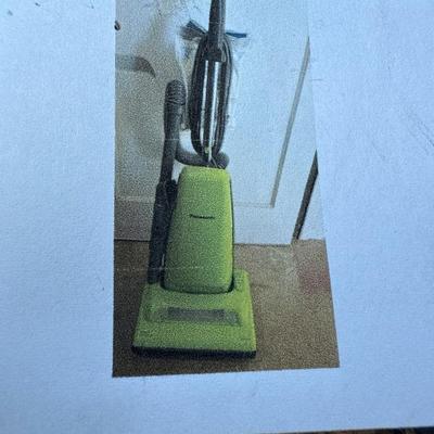 Sale Photo Thumbnail #20: Panasonic Vacuum Cleaner,
Green, upright.