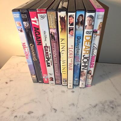 Set of 10 DVDs