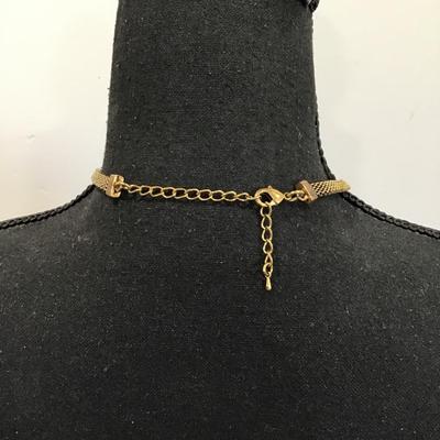 Cool vintage style statement necklace