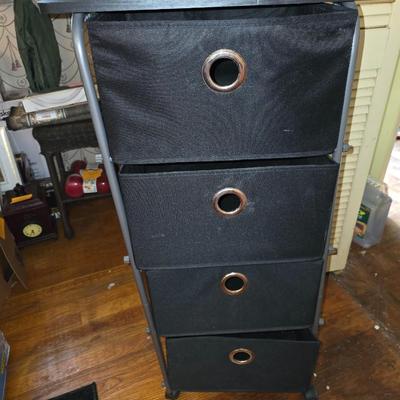 Rolling storage cart