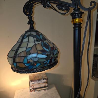 Stained glass floor lamp