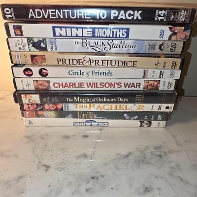 Lot of 10 DVDs