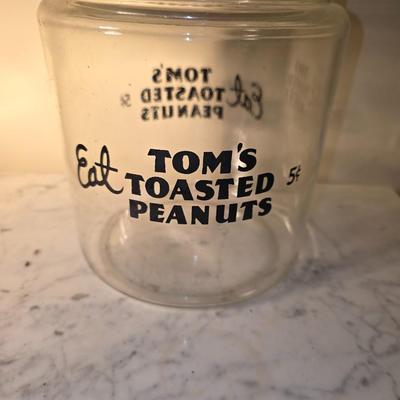 Tom's Toasted Peanuts Jar