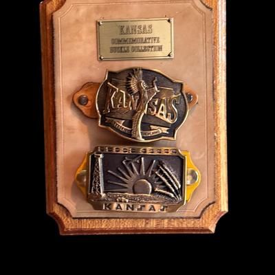 3 Vintage Oil industry plaques