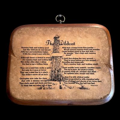 3 Vintage Oil industry plaques