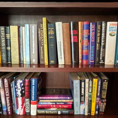 An assortment of books