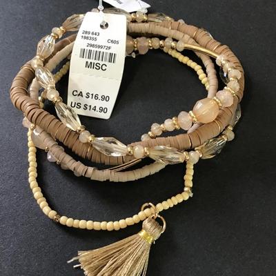 Cute stretch, bracelets, new with tags