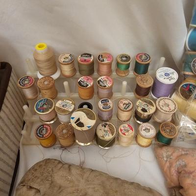 Assorted Thread, Ribbon, Cones & More (GB2-JS)