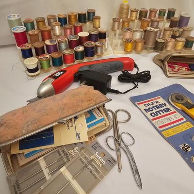 Assorted Thread, Ribbon, Cones & More (GB2-JS)