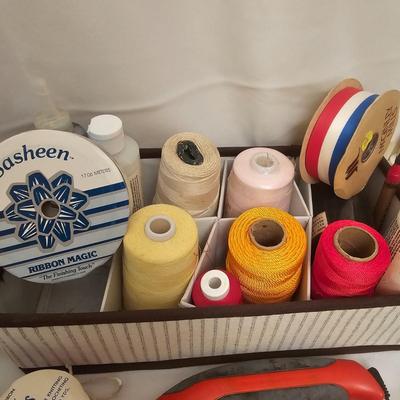 Assorted Thread, Ribbon, Cones & More (GB2-JS)