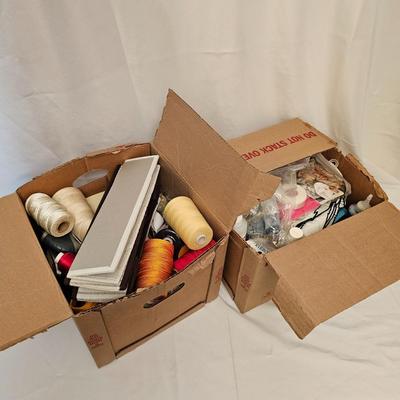 Assorted Thread, Ribbon, Cones & More (GB2-JS)