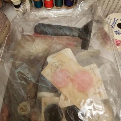 Assorted Thread, Ribbon, Cones & More (GB2-JS)