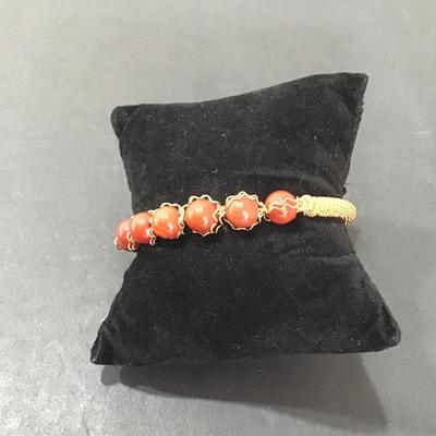 Sale Photo Thumbnail #172: Gold, toned fashion bracelet. Please see attached photos.
