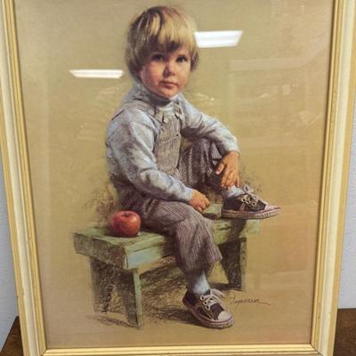 Sale Photo Thumbnail #327: In good vintage condition. Approx. 22" x 18".
