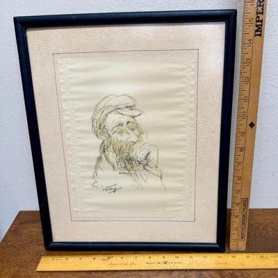 Sale Photo Thumbnail #317: Wrinkled under glass, unknown cause.