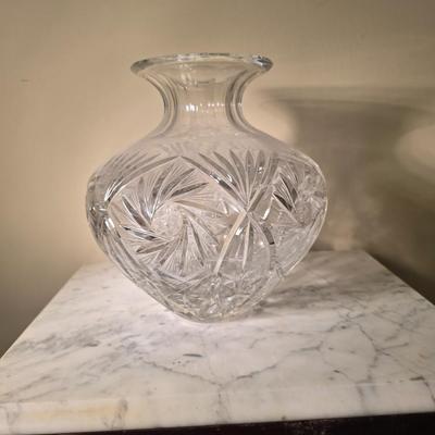 Crystal vase