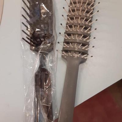 Hand Mirror and hair brushes