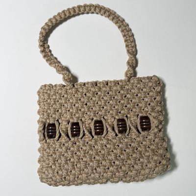 LOT 66L: BoHo Purses: Amanda Smith, Macrame & More