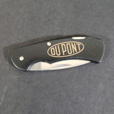 LOT 81D: DuPont Collection; Zippo Pocket Knife, Bookends and More