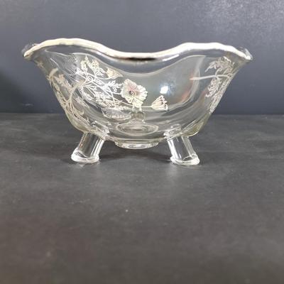 LOT 83K: Vintage Servingware; Wedgwood, Silver Overlay, and More