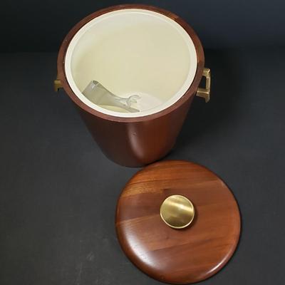 LOT 85D: MCM Servingware; Couroc, Wooden Turned Bowls, Woodcroftery Set, and More