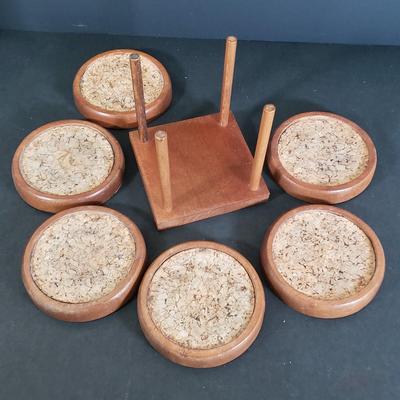 LOT 85D: MCM Servingware; Couroc, Wooden Turned Bowls, Woodcroftery Set, and More