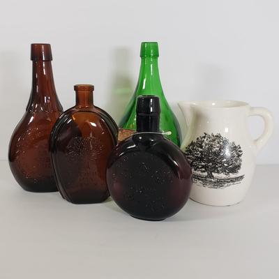 LOT 88K: New Jersey Vintage Glass Bottles; Salem County, Clevenger Bros
