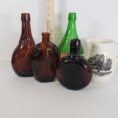 LOT 88K: New Jersey Vintage Glass Bottles; Salem County, Clevenger Bros