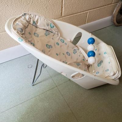 LOT 93G: Vintage Pram Baby Carriage, Vintage Baby Accessories, Large Cloth Dolls
