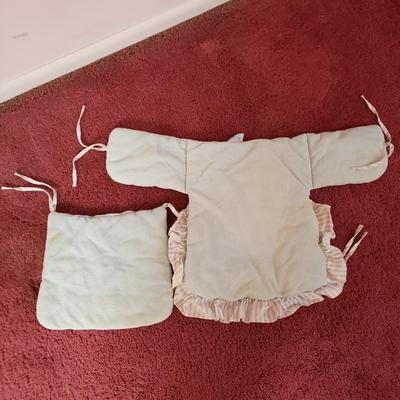 LOT 94X: Vintage Baby Accessories, Bedding, Clothing