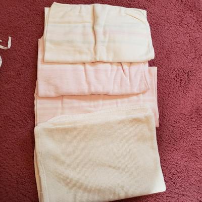 LOT 94X: Vintage Baby Accessories, Bedding, Clothing